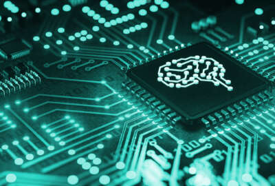 AI artificial intelligence concept Central Computer Processors CPU concept, 3d rendering, Circuit board, Technology background, Motherboard digital chip, Tech science background, machine learning